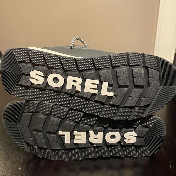 Sorel Whitney II short lace winter water proof insulated boot size 8.5 in quarry - Picture 8 of 8